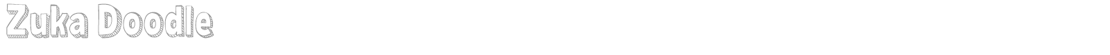 Zuka Doodle font preview
